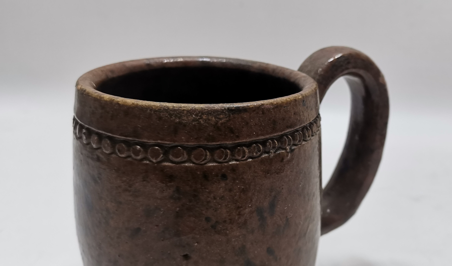 OSMANLI DÖNEMİ KÜTAHYA KUPA - DALDIRMA