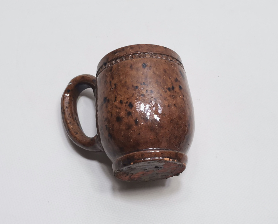 OSMANLI DÖNEMİ KÜTAHYA KUPA - DALDIRMA