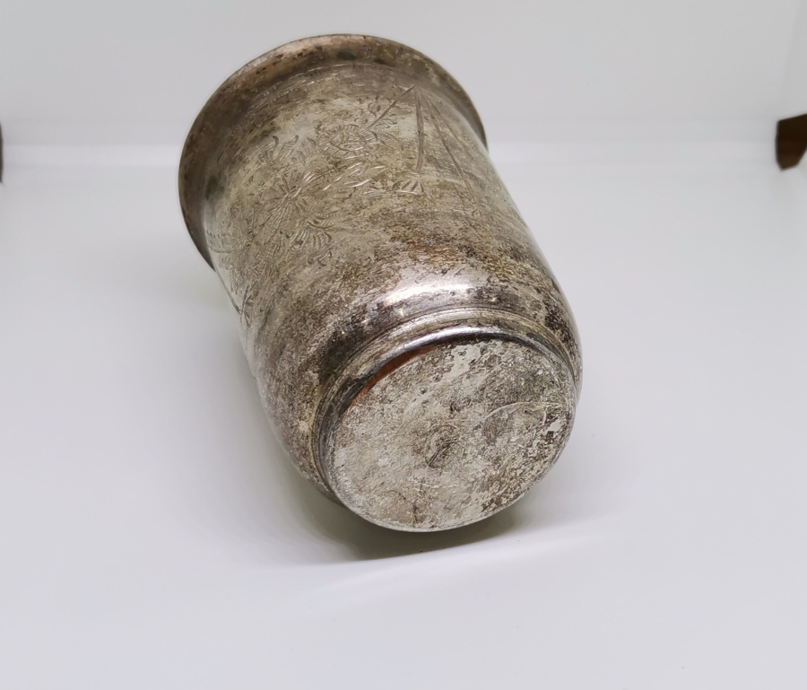 OSMANLI DÖNEMİ TUĞRA FORMLU USTA DAMGALI ESER-İ İSTANBUL ŞERBET BARDAĞI