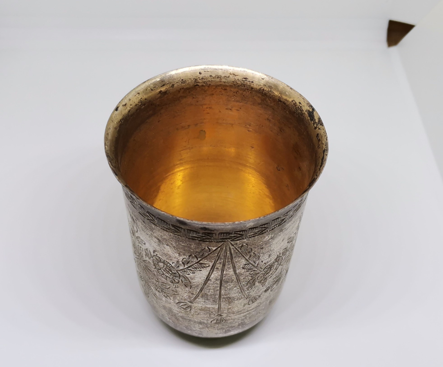 OSMANLI DÖNEMİ TUĞRA FORMLU USTA DAMGALI ESER-İ İSTANBUL ŞERBET BARDAĞI