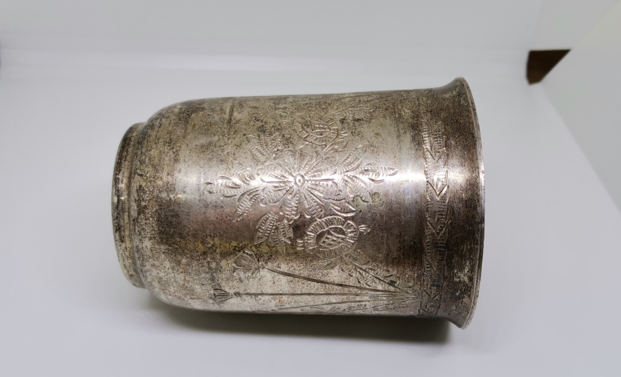 OSMANLI DÖNEMİ TUĞRA FORMLU USTA DAMGALI ESER-İ İSTANBUL ŞERBET BARDAĞI