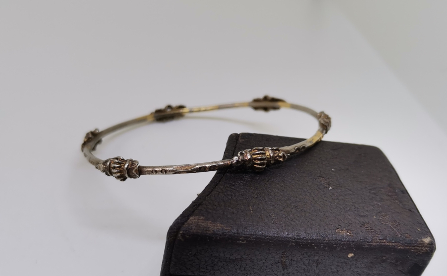 ÖZEL YAPIM OSMANLI DÖNEMİ ALTIN VERMEYLİ RUM İŞİ BİLEZİK