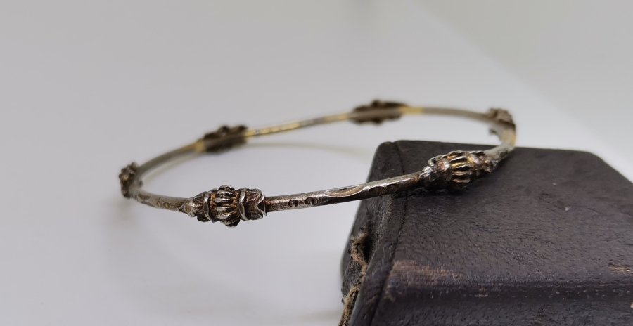 ÖZEL YAPIM OSMANLI DÖNEMİ ALTIN VERMEYLİ RUM İŞİ BİLEZİK