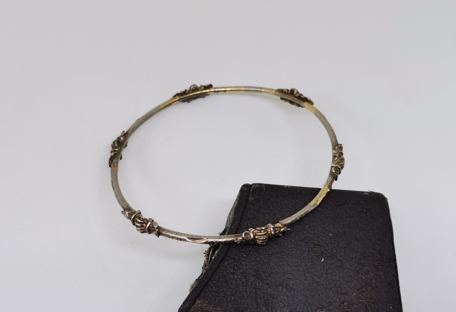 ÖZEL YAPIM OSMANLI DÖNEMİ ALTIN VERMEYLİ RUM İŞİ BİLEZİK