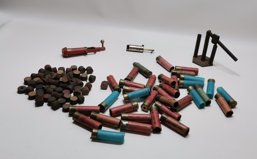 TAM TAKIM ANTİKA FİŞEK DOLDURMA ALETLERİ LOTU