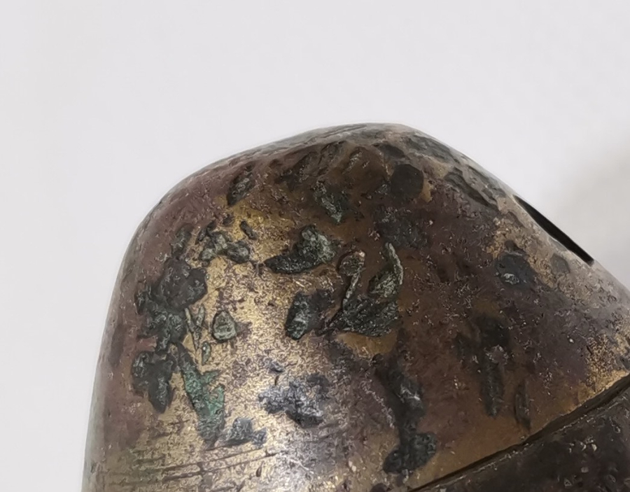 1. DÜNYA SAVAŞI DÖNEMİ ÜZERİ OSMANLICA YAZILI TOP MERMİSİ BAŞLIĞI