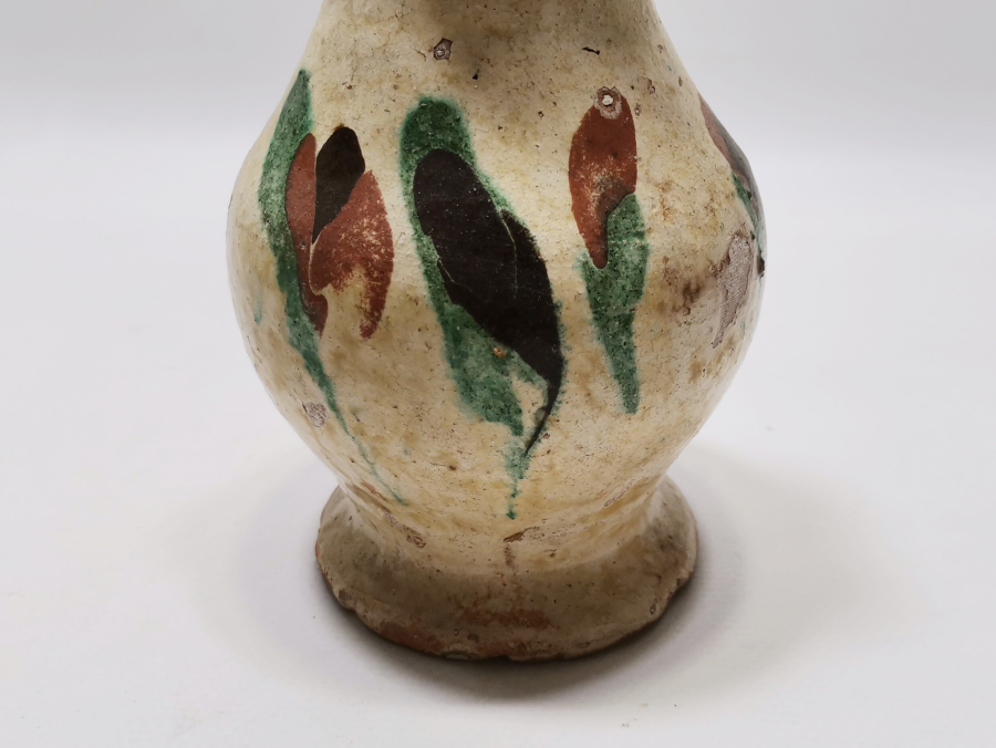 1800 BAŞLARI OSMANLI DÖNEMİ NADİR RENKTE KINIK İŞİ GELİN ÇİÇEKLİĞİ