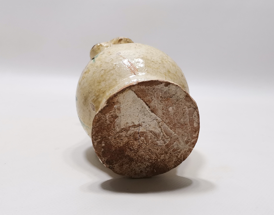 1800 BAŞLARI OSMANLI DÖNEMİ NADİR RENKTE KINIK İŞİ GELİN ÇİÇEKLİĞİ