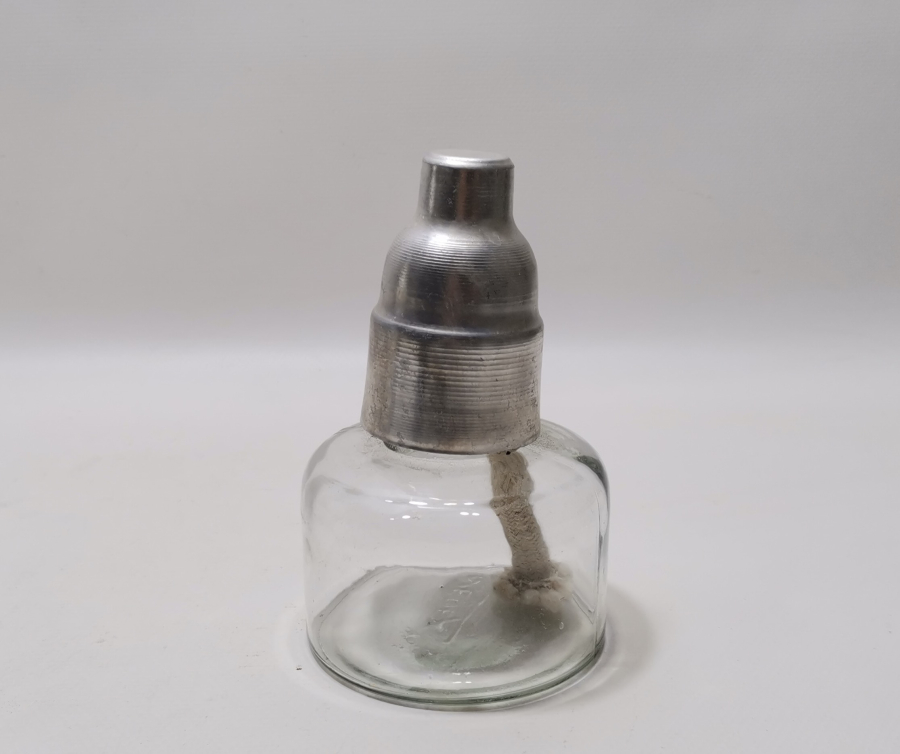 ÇİL KONDİSYONDA ANTİKA İDARE LAMBASI - GAZ LAMBASI