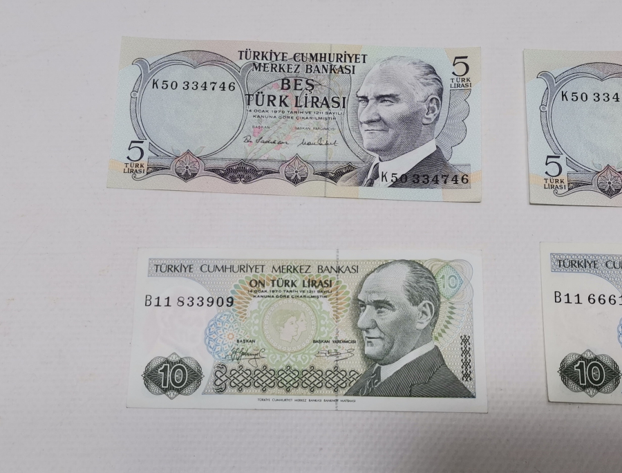 ÇİL KONDİSYONDA ANTİKA KAĞIT PARA LOTU