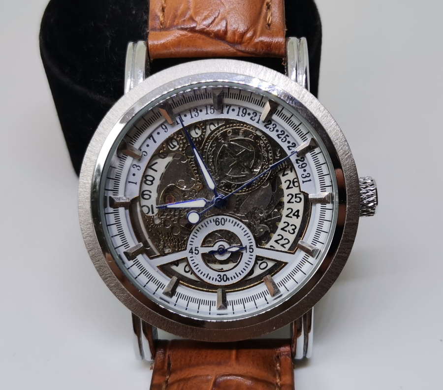 GOER MARKA OTOMATİK ÇİL KONDİSYONDA KOL SAATİ