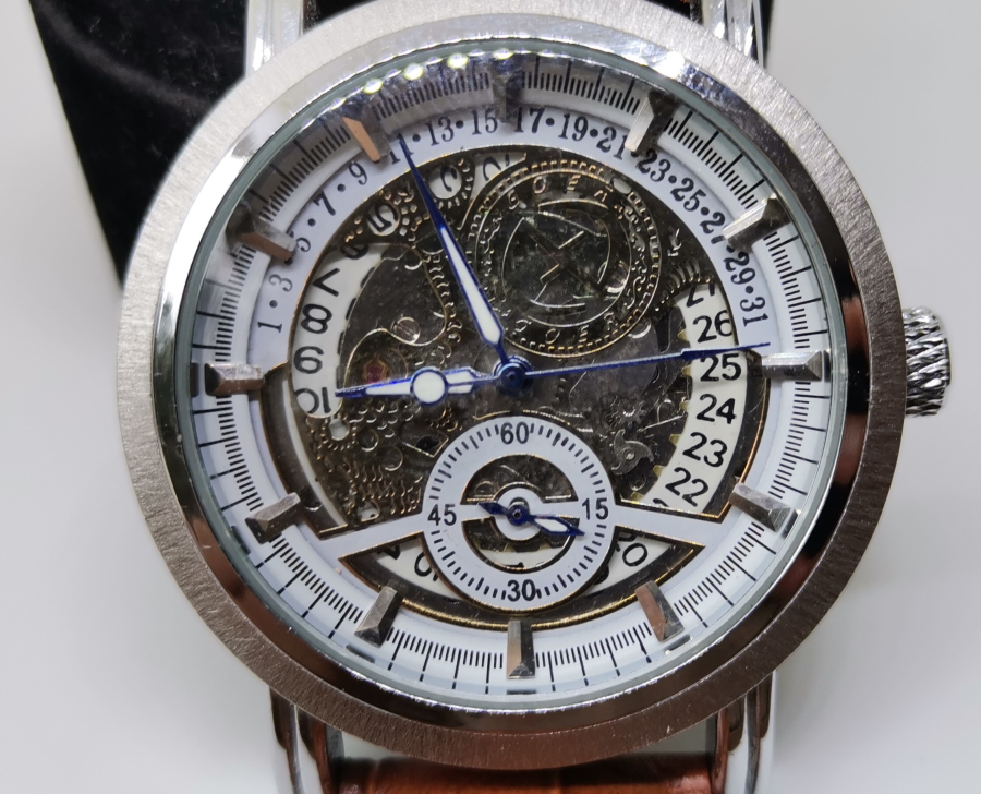 GOER MARKA OTOMATİK ÇİL KONDİSYONDA KOL SAATİ