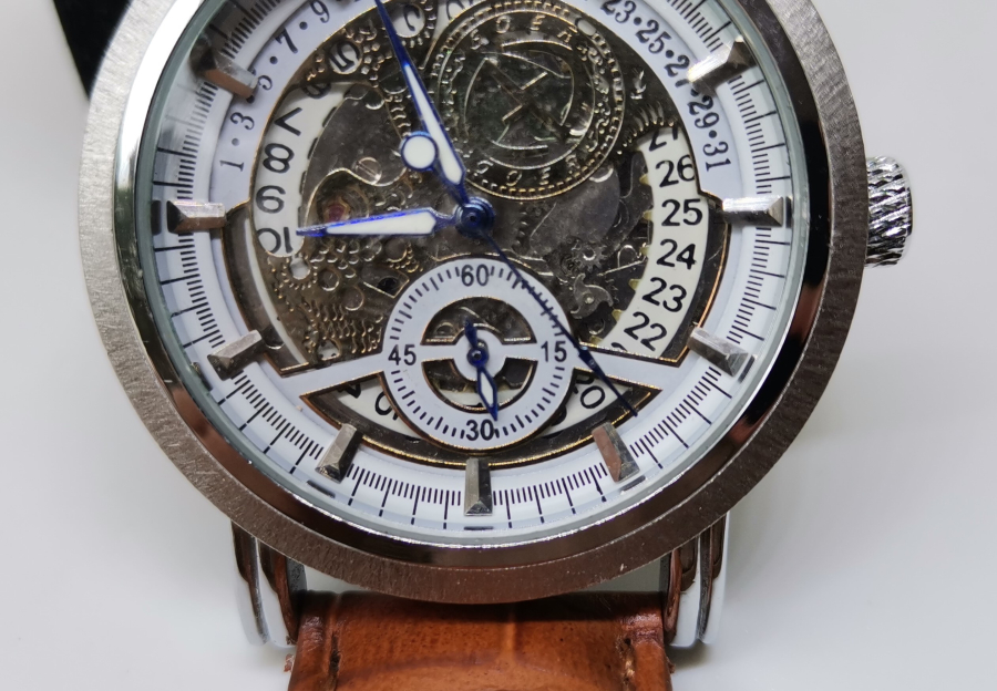 GOER MARKA OTOMATİK ÇİL KONDİSYONDA KOL SAATİ