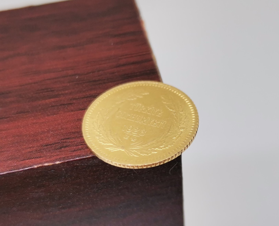 İSMET İNÖNÜ DÖNEMİ 1947 YILI ALTIN 25 KURUŞ