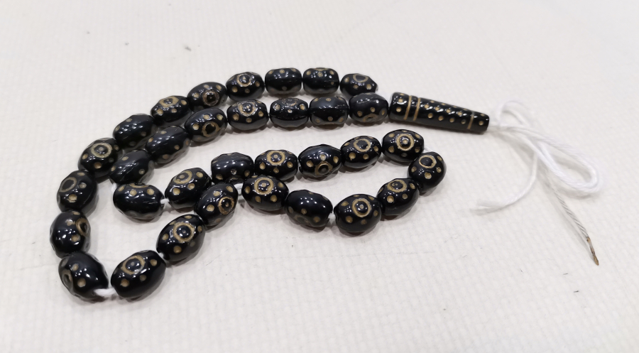 NADİR RENKTE OSMANLI DÖNEMİ BEYKOZ TESPİH