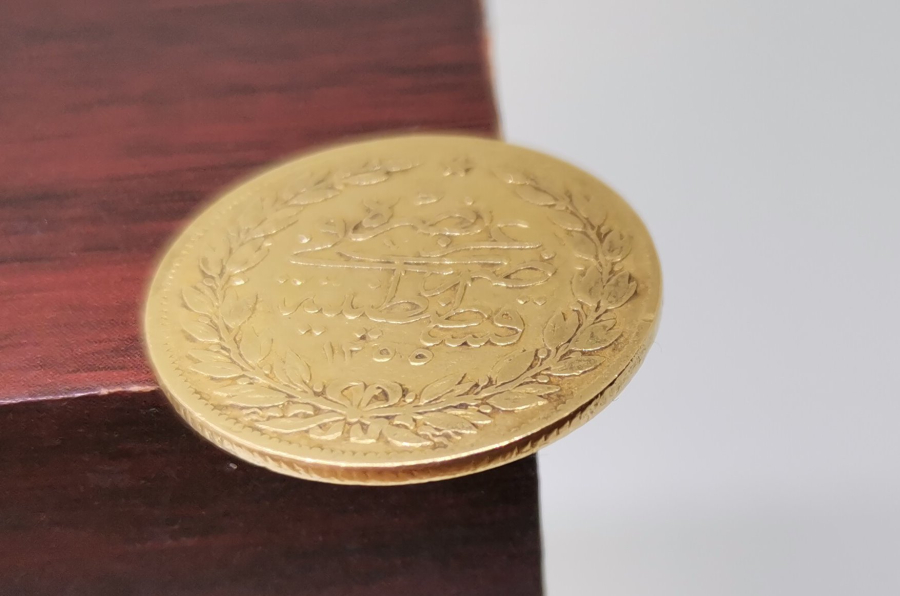 OSMANLI DÖNEMİ ABDÜLMECİD HAN DÖNEMİ NADİR KÜP ALTINI