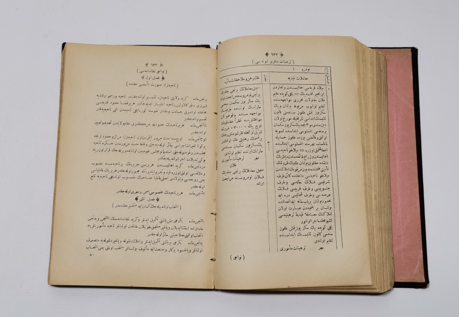 OSMANLI DÖNEMİ BÜYÜK BOY BASKI DÜSTUR CÜZÜ