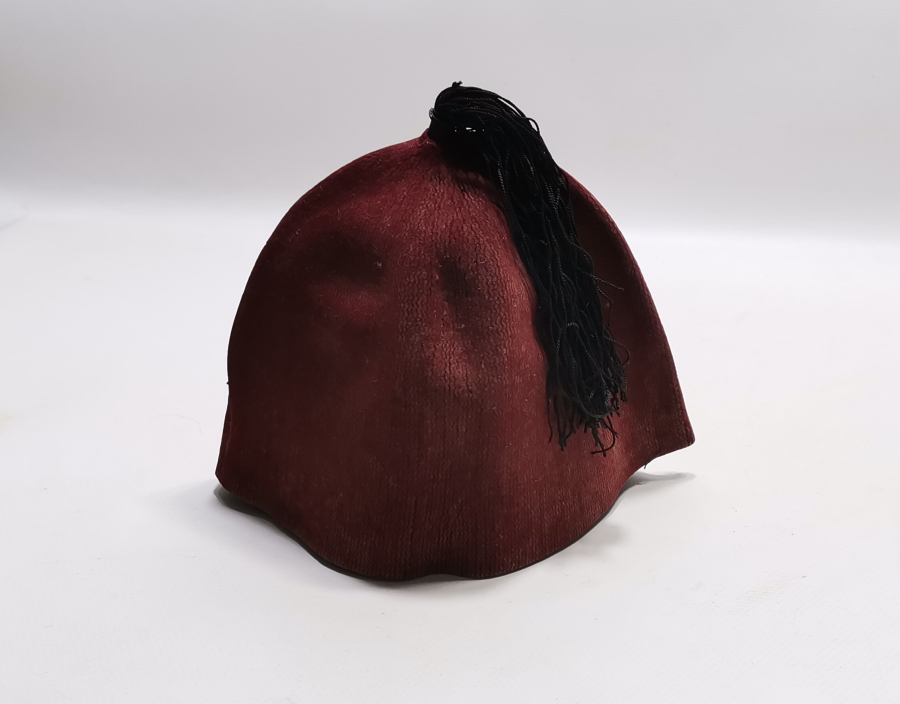 OSMANLI DÖNEMİ EL DOKUMA AZİZİ TİP NADİR MEMUR FESİ