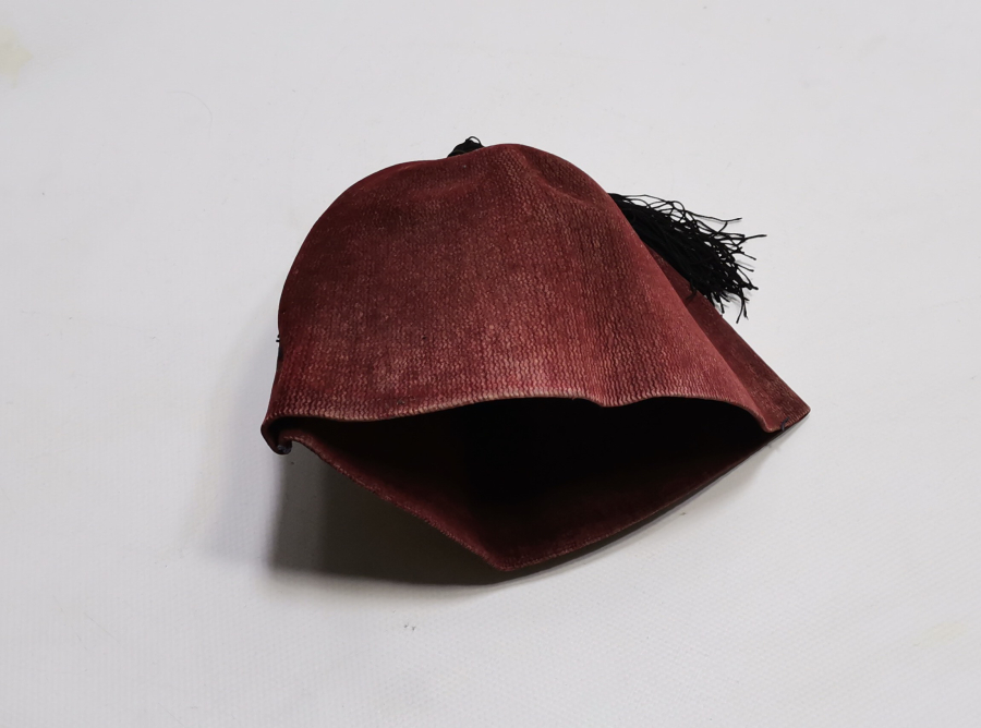 OSMANLI DÖNEMİ EL DOKUMA AZİZİ TİP NADİR MEMUR FESİ