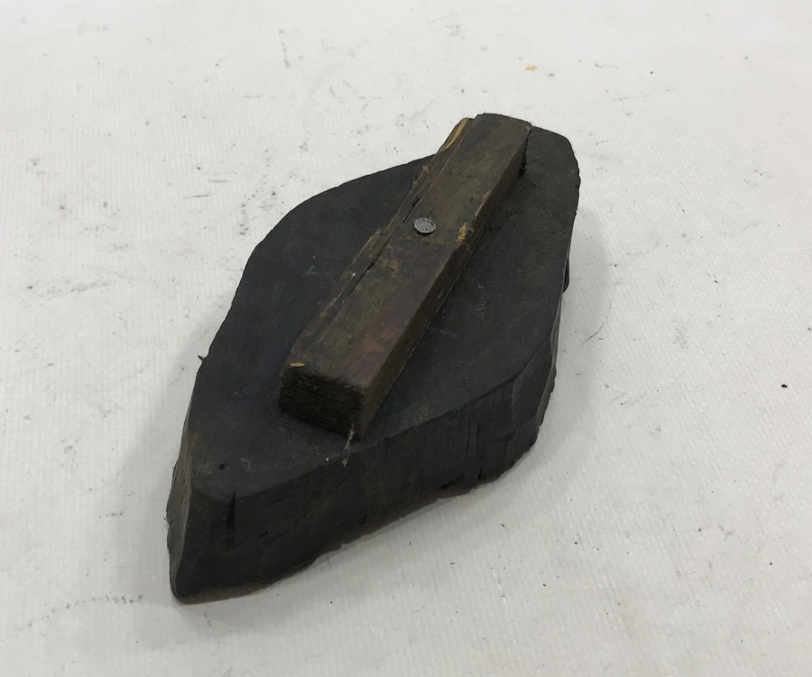 OSMANLI DÖNEMİ EL OYMA AHŞAP TOKAT BASKI KALIBI