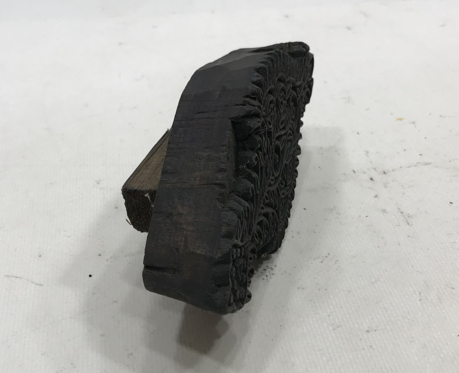 OSMANLI DÖNEMİ EL OYMA AHŞAP TOKAT BASKI KALIBI