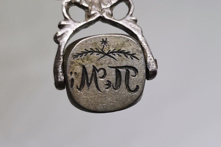 OSMANLI DÖNEMİ RUMCA YAZILI NADİR DÖNERLİ MÜHÜR