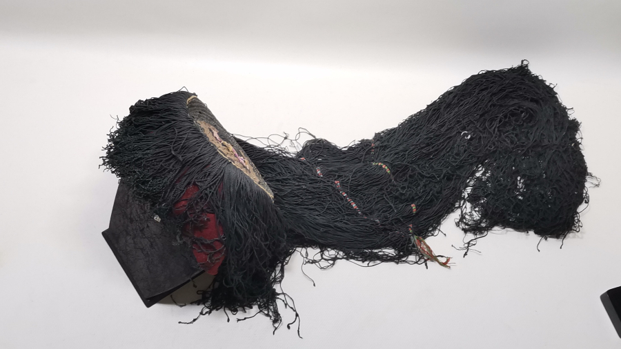 OSMANLI DÖNEMİ TAMAMI SIRMA VE İPEK İŞÇİLİKLİ VAN ERMENİ GELİN BAŞLIĞI