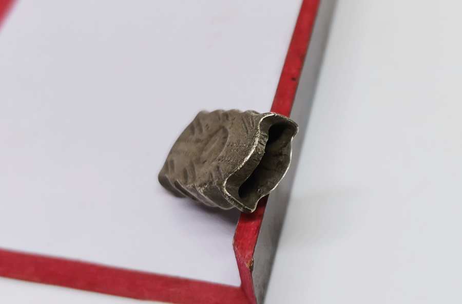 OSMANLI DÖNEMİ TUĞRALI VE SAH DAMGALI GÜMÜŞ CEP SAATİ KÖSTEK SÜRGÜSÜ