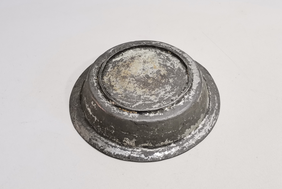 OSMANLI DÖNEMİ ÜZERİ ERMENİCE VE OSMANLICA YAZILI NADİR BAKIR TABAK