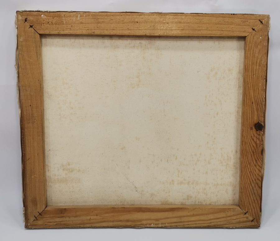 TUVAL ÜZERİ YAĞLI BOYA MANZARA TABLOSU