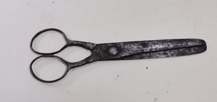 ÜZERİ OSMANLICA YAZILI OSMANLI DÖNEMİ EL DÖVME MAKAS