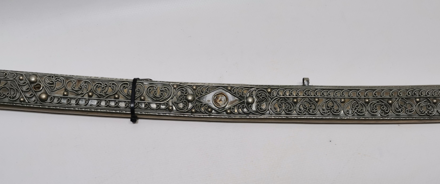 BÜYÜK BOY DEKORATİF ÇERKES İŞİ KILIÇ