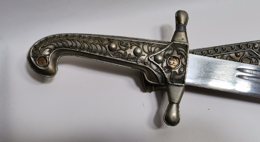 BÜYÜK BOY DEKORATİF ÇERKES İŞİ KILIÇ