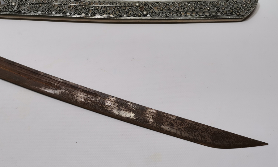 BÜYÜK BOY DEKORATİF ÇERKES İŞİ KILIÇ