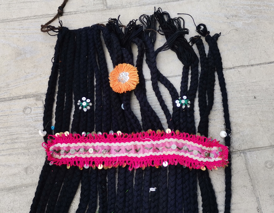 EL YAPIMI ANTİKA YÖRÜK İŞİ ÇADIR SÜSÜ