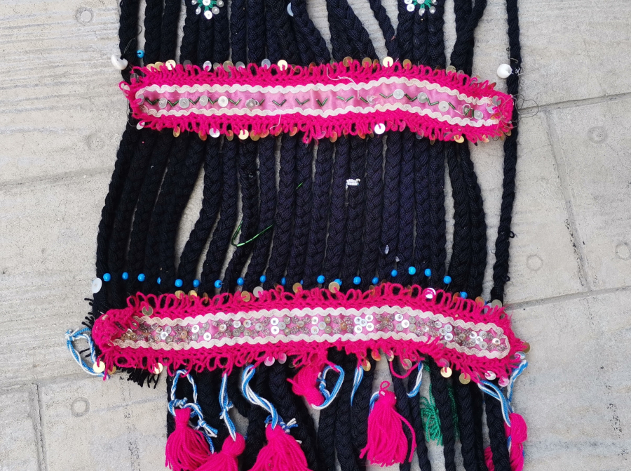 EL YAPIMI ANTİKA YÖRÜK İŞİ ÇADIR SÜSÜ