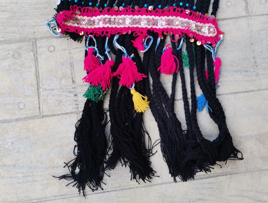 EL YAPIMI ANTİKA YÖRÜK İŞİ ÇADIR SÜSÜ