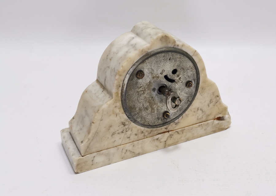 KURMALI ANTİKA ŞÖMİNE SAATİ