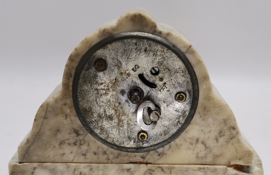 KURMALI ANTİKA ŞÖMİNE SAATİ