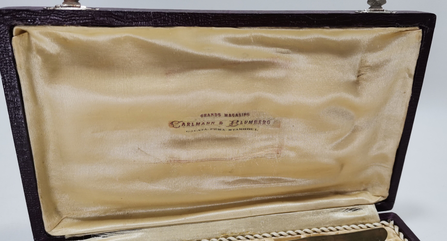 ORJİNAL KUTUSUNDA OSMANLI DÖNEMİ SEYAHAT SETİ