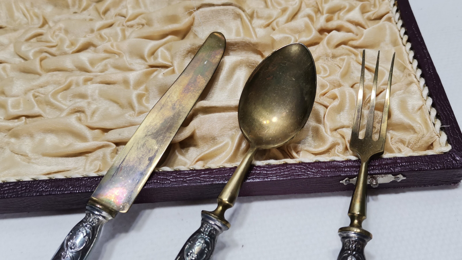 ORJİNAL KUTUSUNDA OSMANLI DÖNEMİ SEYAHAT SETİ