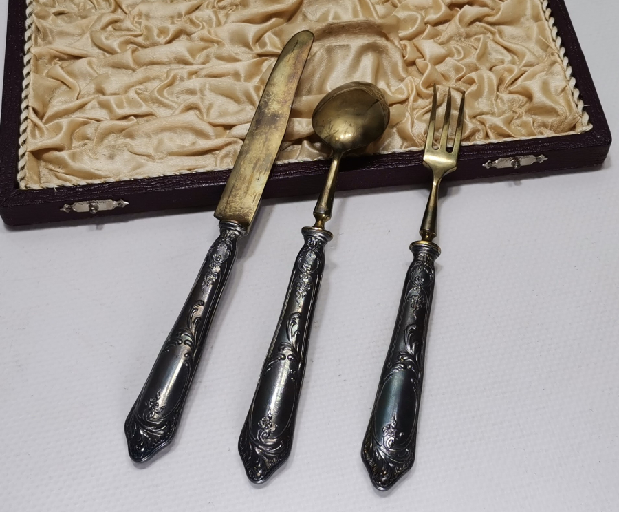 ORJİNAL KUTUSUNDA OSMANLI DÖNEMİ SEYAHAT SETİ