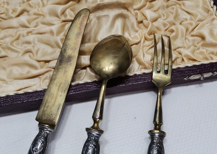 ORJİNAL KUTUSUNDA OSMANLI DÖNEMİ SEYAHAT SETİ