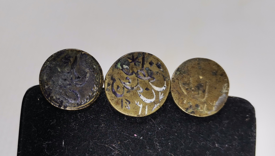 OSMANLI DÖNEMİ 3 ADET HAKKAK İŞİ EL KAZIMA ŞAHIS MÜHÜRLERİ LOTU