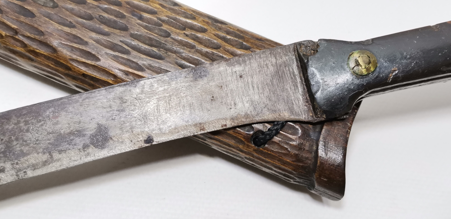 OSMANLI DÖNEMİ ERZİNCAN İŞİ NADİR FORMDA ÇOBAN KAMASI