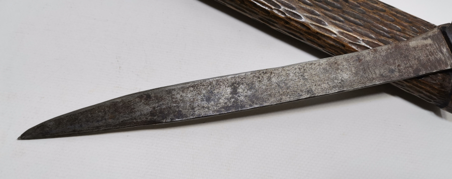 OSMANLI DÖNEMİ ERZİNCAN İŞİ NADİR FORMDA ÇOBAN KAMASI