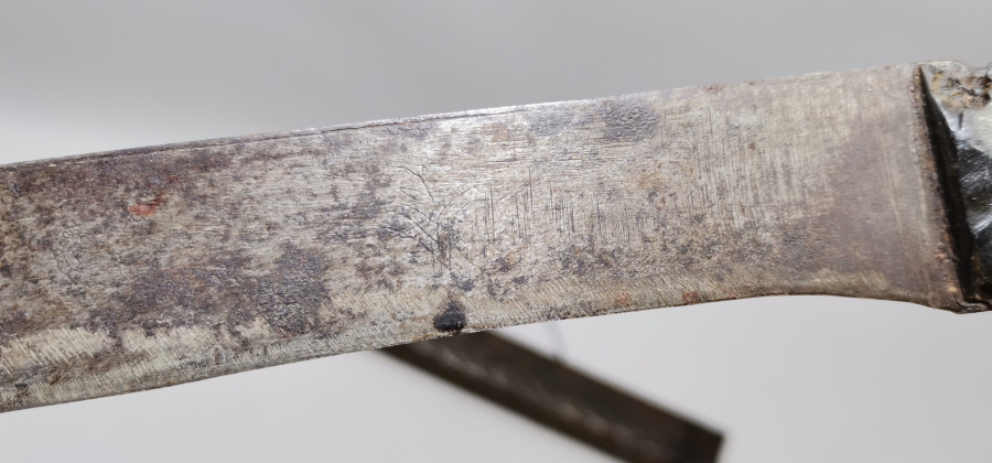 OSMANLI DÖNEMİ ERZİNCAN İŞİ NADİR FORMDA ÇOBAN KAMASI