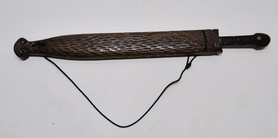 OSMANLI DÖNEMİ ERZİNCAN İŞİ NADİR FORMDA ÇOBAN KAMASI