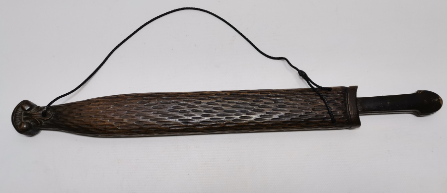 OSMANLI DÖNEMİ ERZİNCAN İŞİ NADİR FORMDA ÇOBAN KAMASI