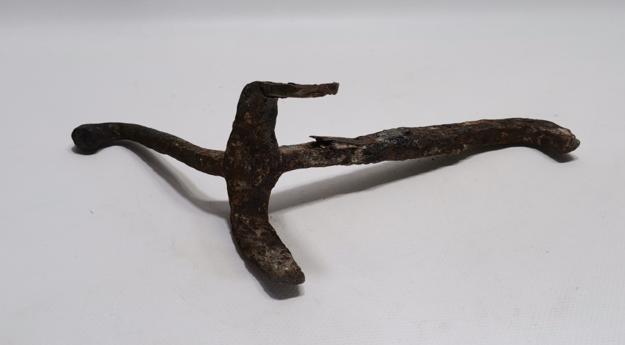 OSMANLI DÖNEMİ HAYVAN FORMUNDA YAPILMIŞ TEKKE İŞİ ODUN EŞEĞİ - ODUN TUTMACI